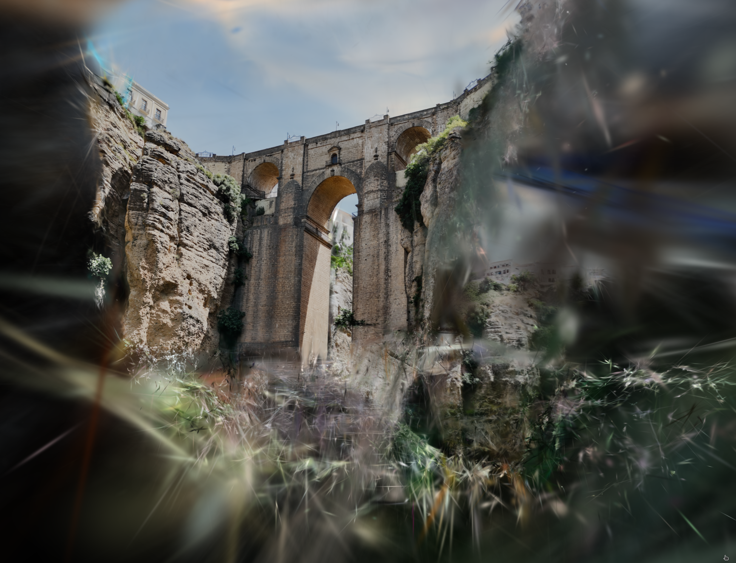 3D Gaussian Splat of Puente Nuevo Bridge